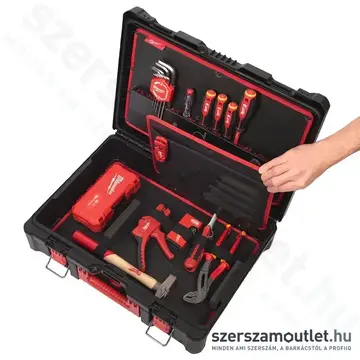 MILWAUKEE PACKOUT Villanyszerelő készlet 62 részes