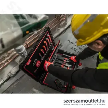 MILWAUKEE PACKOUT Vízvezeték szerelő készlet 73 részes