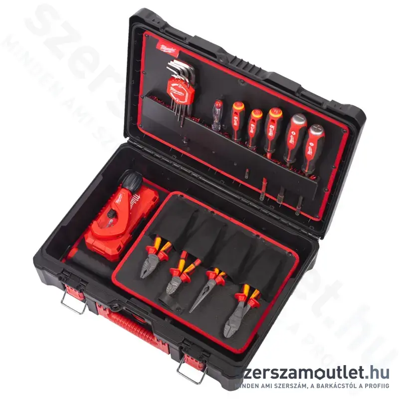 MILWAUKEE PACKOUT Vízvezeték szerelő készlet 73 részes