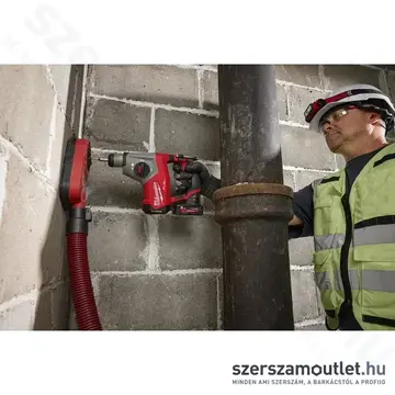 MILWAUKEE M12 FHAC16-0X Akkus fúró-vésőkalapács HD kofferben (12V) (Akku és töltő nélkül!)