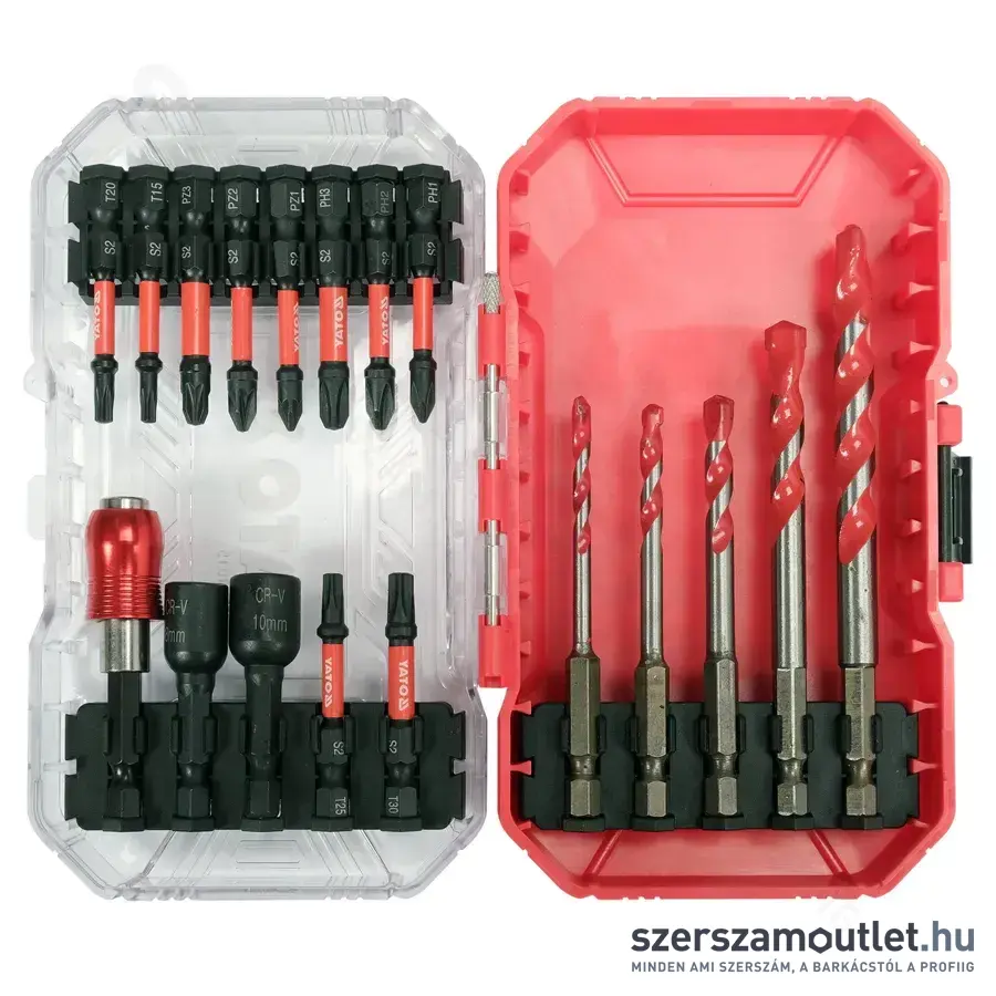 YATO Vegyes szerszámkészlet 1/4