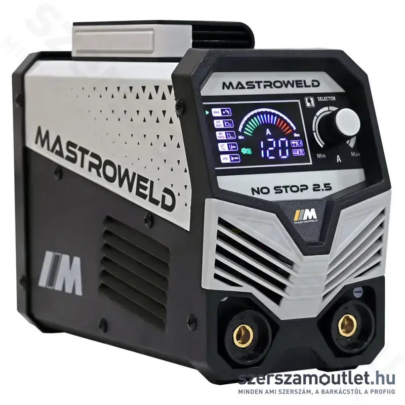 MASTROWELD NO STOP 2,5 Hegesztő inverter (20-120A)
