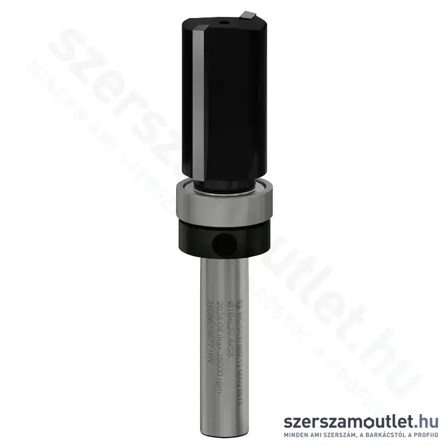 BOSCH PRO Felső csapágyas színelő horonymarószár, 2 horony, 16x25,4/70mm