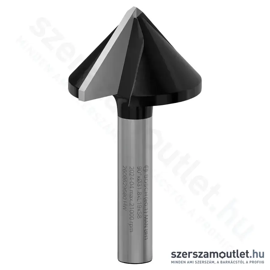 BOSCH PRO V-horonymarószár, 90°, 31,8x19/60mm
