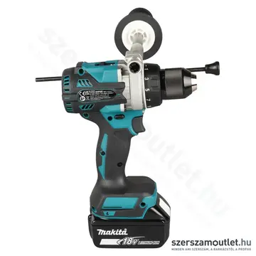 MAKITA DHP492RTJ Szénkefementes Akkus ütvefúró-csavarbehajtó MakPac kofferben (2x18V/5,0Ah)