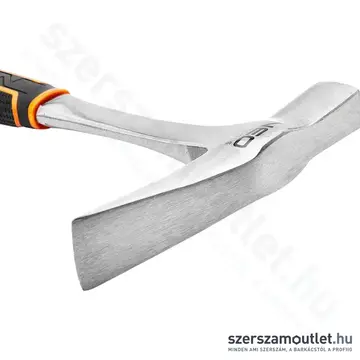 NEO TOOLS Kőműveskalapács, monoblokk, kétkomponensű markolat, 600g