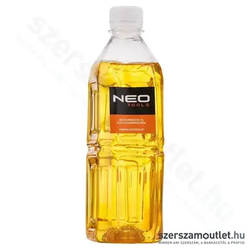 NEO TOOLS Olajkompresszor, 2 csatlakozó/nyomásmérő, olajkenésű, 150L, 10bar, 330L/perc, 230 V, 2200 