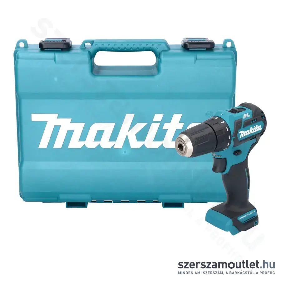 MAKITA DF332DZ Akkus szénkefementes fúró-csavarbehajtó (10,8V/12V) (Akku és töltő nélkül!)(KOFFER)