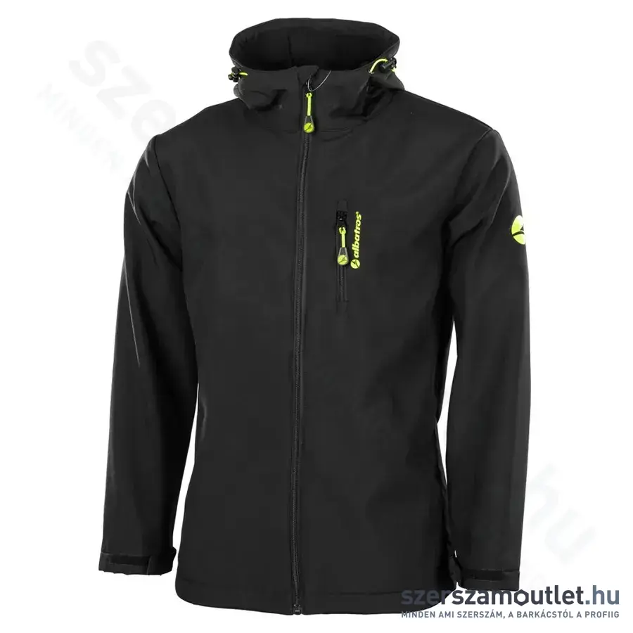 ALBATROS LAWRENCE Softshell dzseki, XXL-es (fekete)