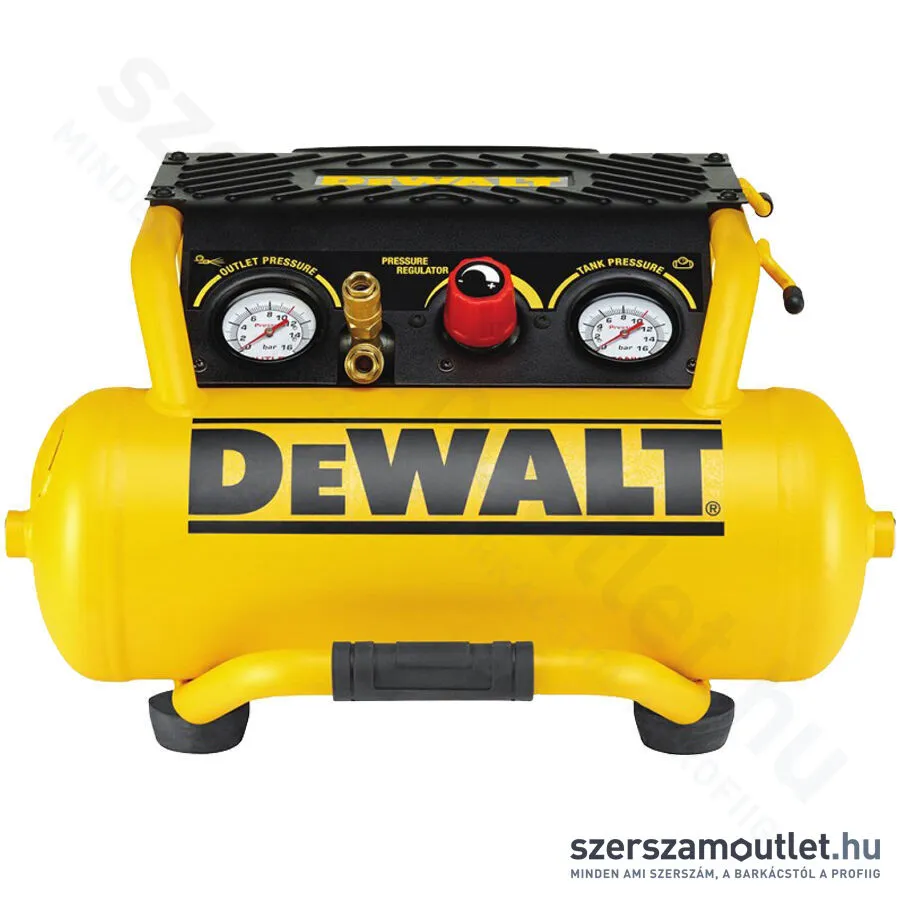 DEWALT DPC10RC-QS Olajmentes kompresszor (10l; 10bar; 1500W)
