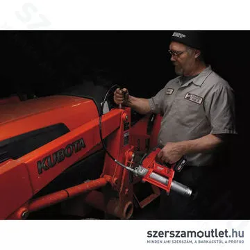 MILWAUKEE M12 GG-0 Akkus zsírzópisztoly (12V) (Akku és töltő nélkül!) (4933440435)