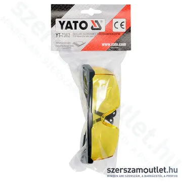 YATO Védőszemüveg sárga (YT-7362)