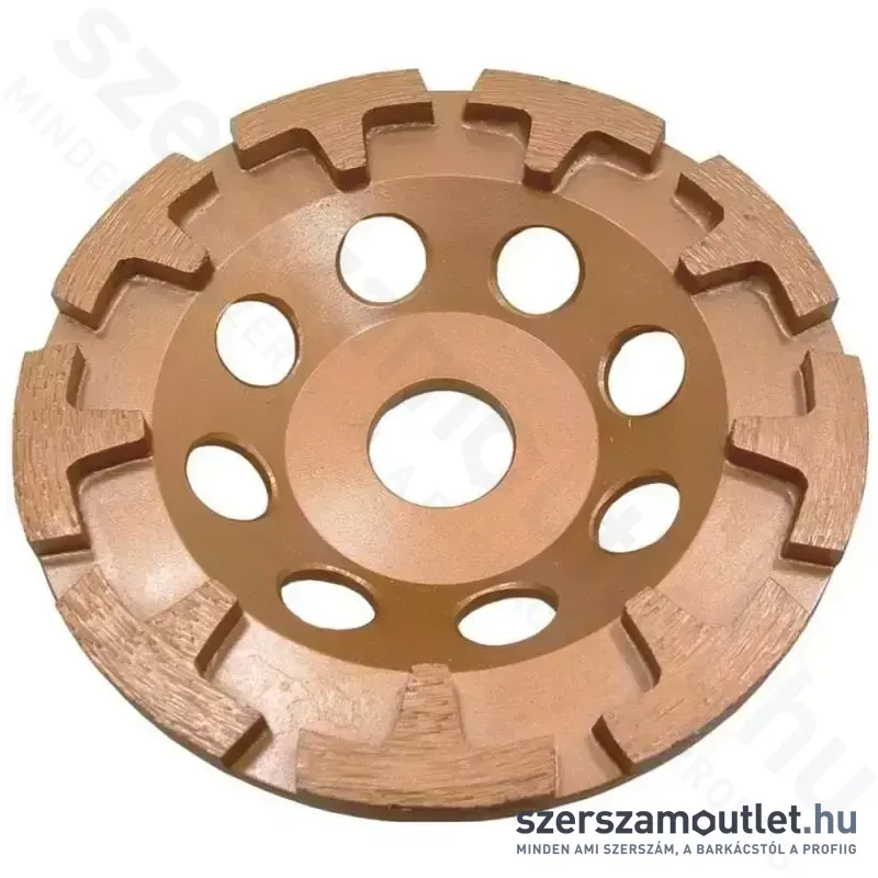 DEDRA Gyémánt csiszolótárcsa (T szegmens) 125x22,2mm (H1214)