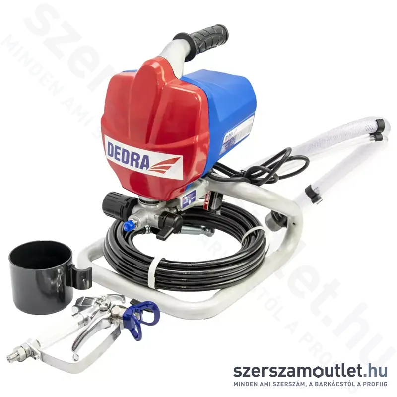 DEDRA Hidrodinamikus légmentes festő aggregátor 205bar 650W