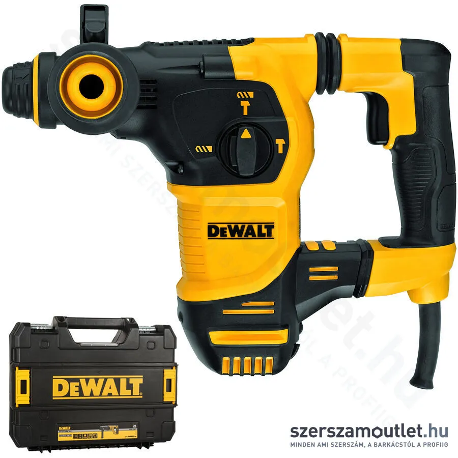 DEWALT D25333K Fúró-vésőkalapács kofferben (950W/3,5J)