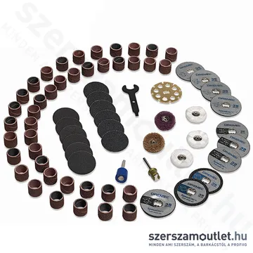 DREMEL SPEEDCLIC Többfunkciós tartozék készlet 70 részes (SC725) (2615E725JA)