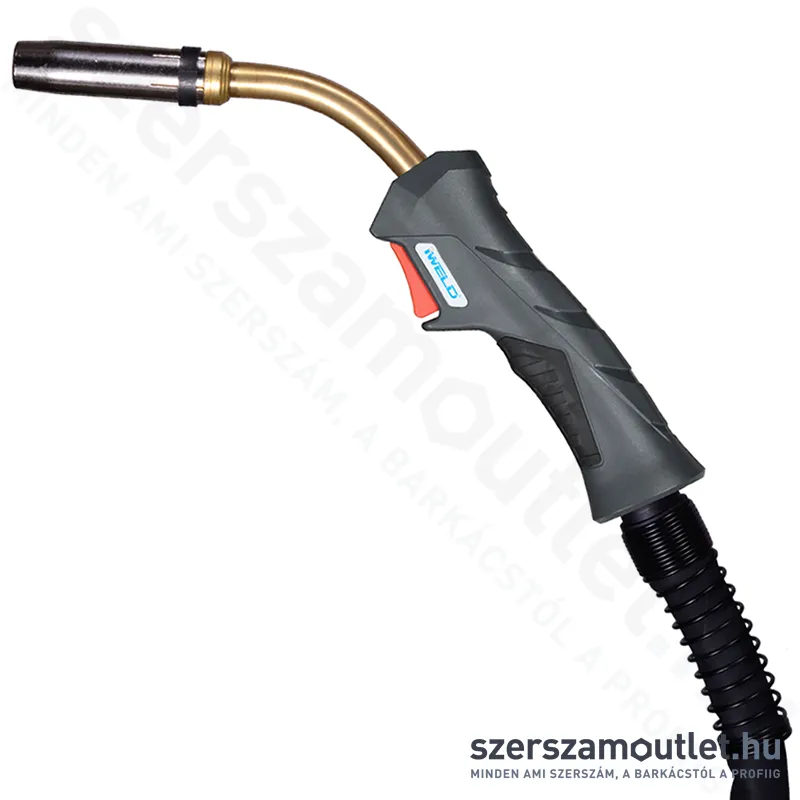 IWELD IGrip 240W-4m Hegesztőpisztoly vízhűtéses (270/300A) (800MIGIP244W)