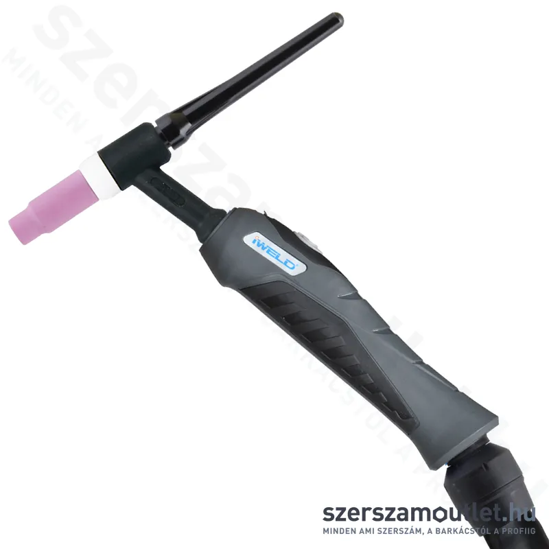 IWELD TIG SR17 Hegesztőpisztoly, mikrokapcsolós 4m (100/140A) (800TSRB174G)