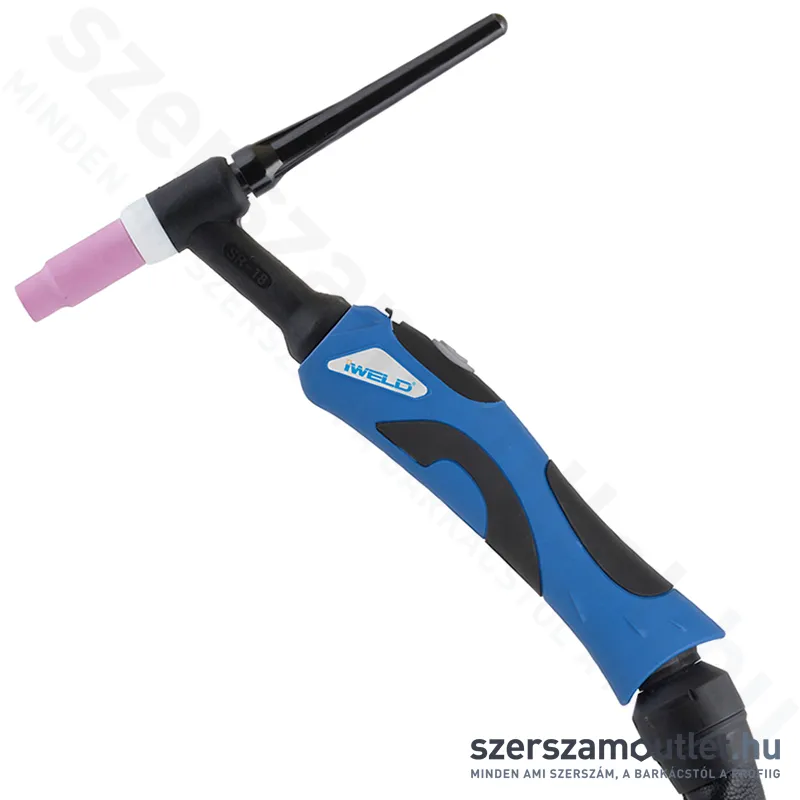 IWELD TIG SR18W Hegesztőpisztoly vízhűtéses, mikrokapcsolós 4m (225/320A) (800TSRB184WL)