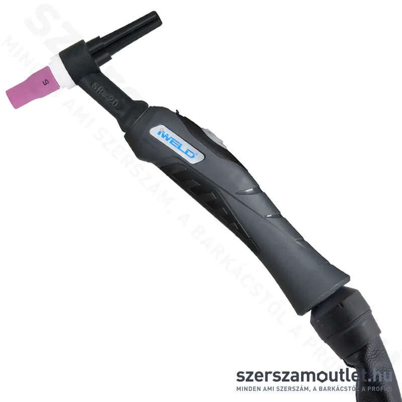 IWELD TIG SR20W Hegesztőpisztoly vízhűtéses, mikrokapcsolós 4m (220/250A) (800TSRB204WL)