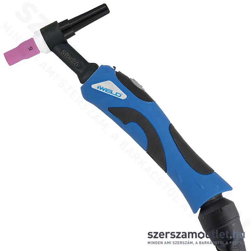 IWELD TIG SR20W Hegesztőpisztoly vízhűtéses, mikrokapcsolós 8m (220/250A) (800TSRB208WL)