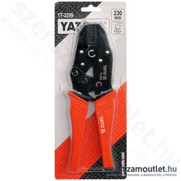 YATO Krimpelő fogó 0,5-4,0mm (YT-2299)