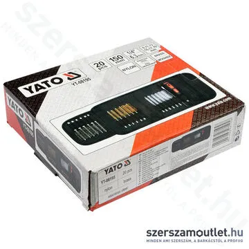 YATO Hengeres kefekészlet 20 részes (YT-08195)