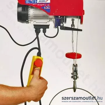 DEDRA Elektromos csörlő (200/400kg) (DED7913)