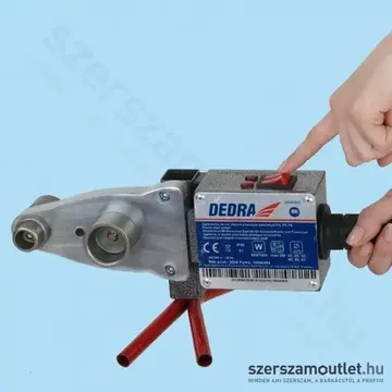 DEDRA Műanyagcső forrasztó 16-63mm 300°C 800/1500W