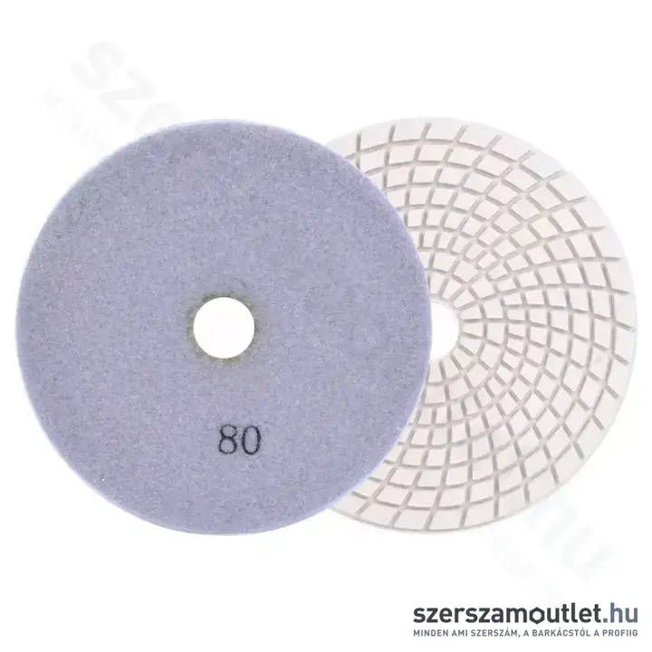 DEDRA Gyémántszemcsés polírozó és csiszolókorong 125mm G80
