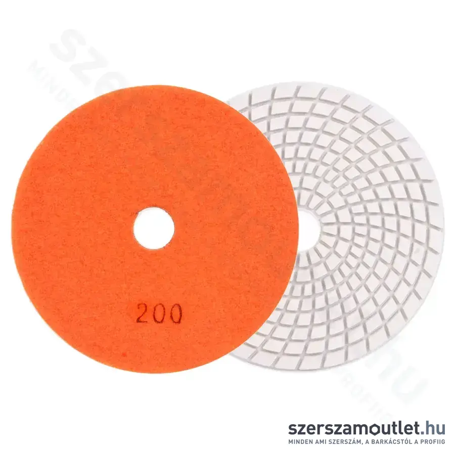 DEDRA Gyémántszemcsés polírozó és csiszolókorong 125mm G200