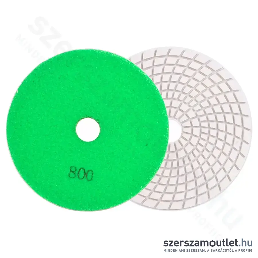 DEDRA Gyémántszemcsés polírozó és csiszolókorong 125mm G800