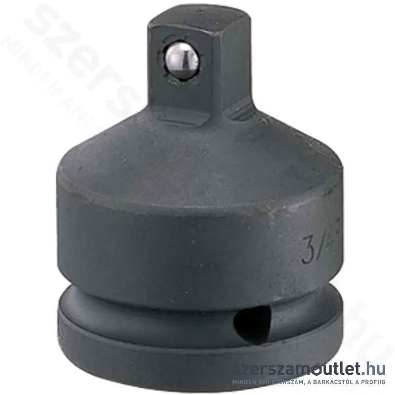 KINGTONY Gépi dugókulcs adapter, golyós 3/4