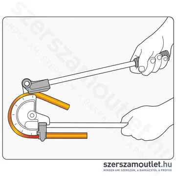 YATO Kézi csőhajlító 18mm (YT-21846)