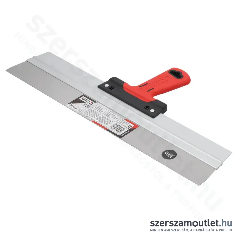 YATO Rozsdamentes felületsimító spatula, rákli 500mm (YT-5230)