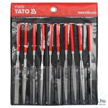 YATO Tűreszelő készlet gyémánt 10 részes 160mm (YT-6151)