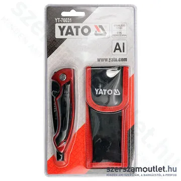 YATO Többfunkciós összecsukható kés 95mm (YT-76031)