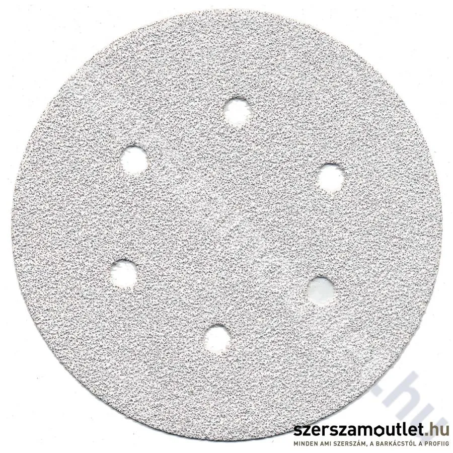 MAKITA Tépőzáras csiszolókorong fehér 150mm K240 (10db)