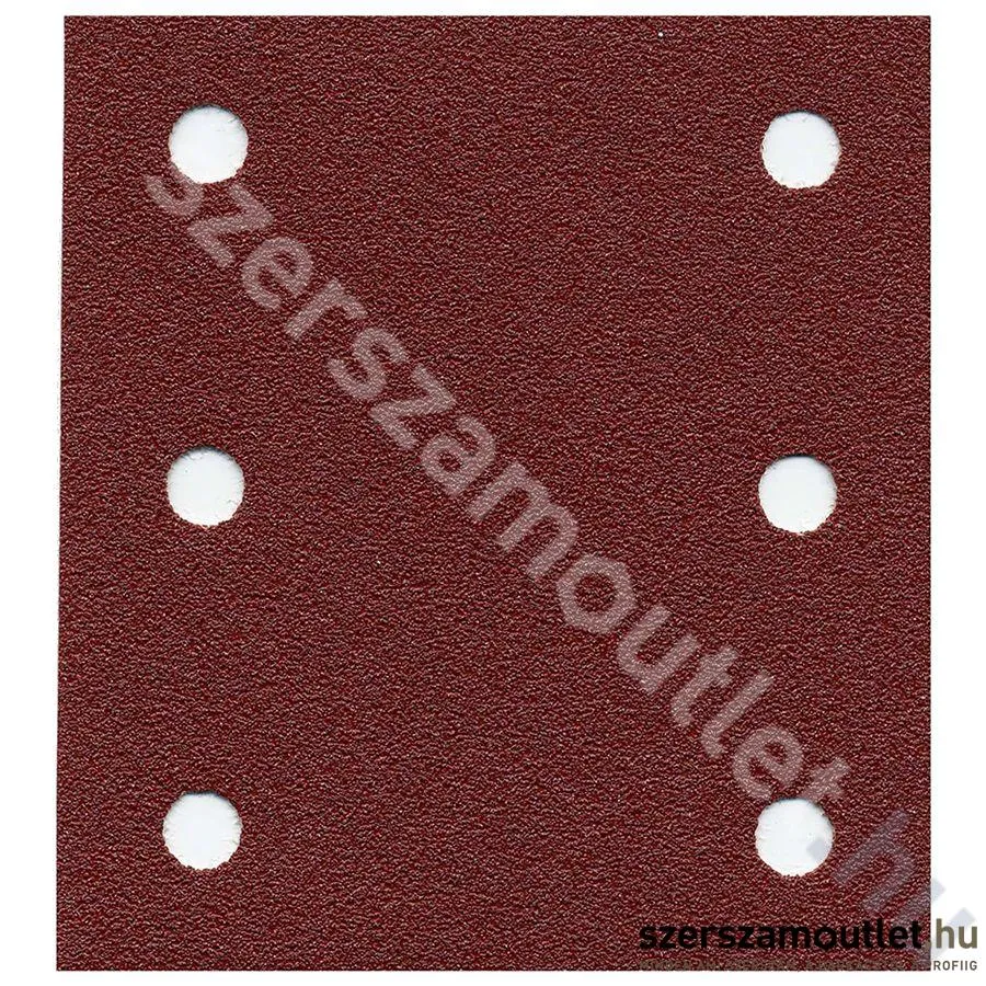 MAKITA Tépőzáras piros csiszolópapír 114x102mm K150 (10db)