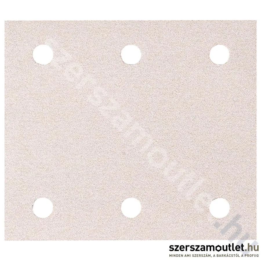 MAKITA Tépőzáras fehér csiszolópapír 114x102mm K180 (10db)