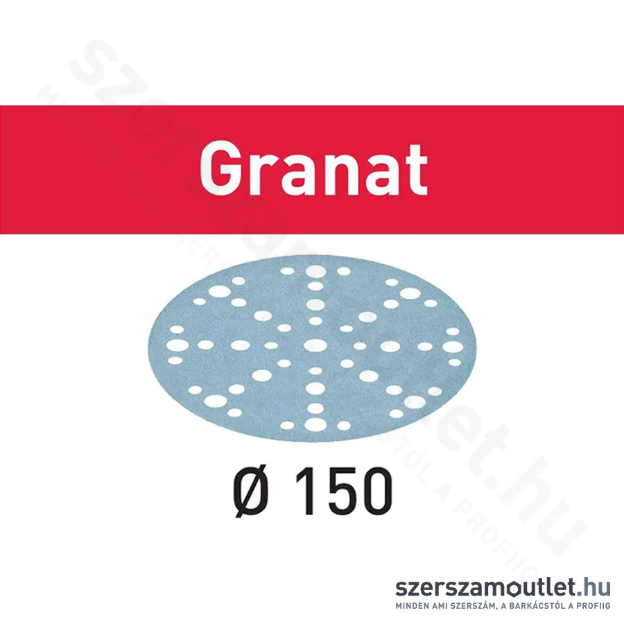 FESTOOL Granat Csiszolópapír STF D150mm/48lyuk P120 (1db)