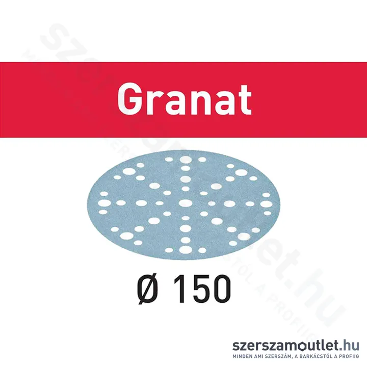 FESTOOL Granat Csiszolópapír STF D150mm/48lyuk P120 (1db)