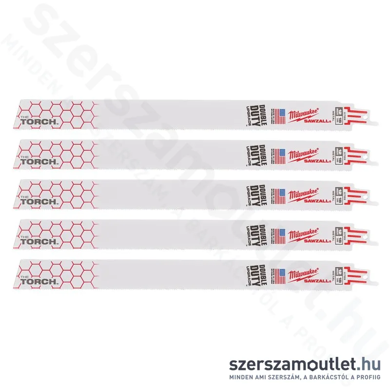 MILWAUKEE HEAVY DUTY bontó orrfűrészlap T300x18mm (5db) (48475789)