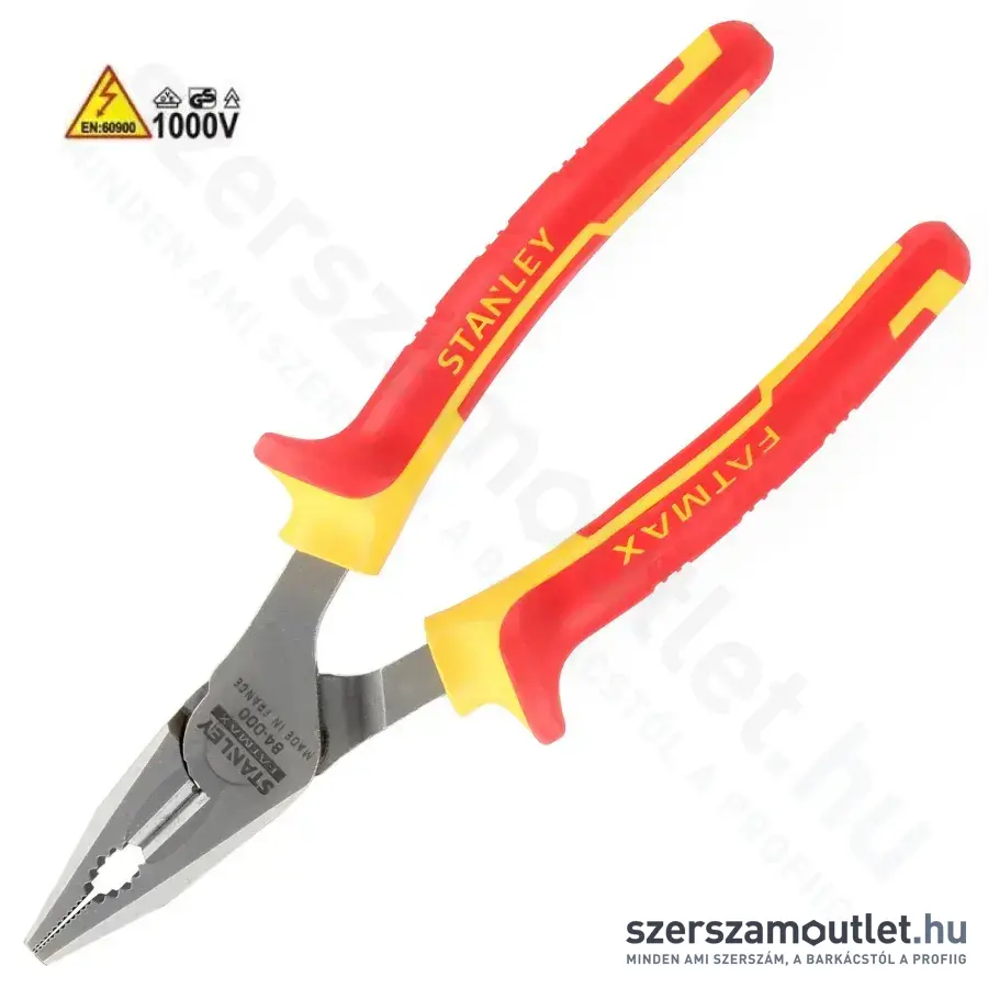 STANLEY FatMax SZIGETELT kombinált fogó 175mm 1000V (0-84-000)