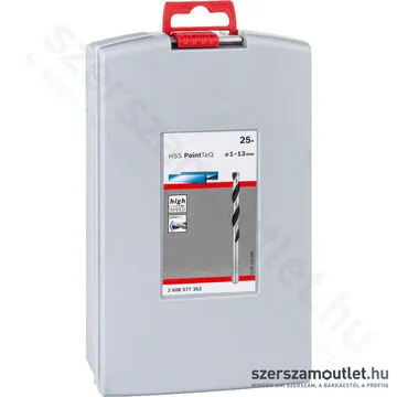 BOSCH HSS PointTeQ fémfúró ProBox készlet (25db, 1-13 mm)