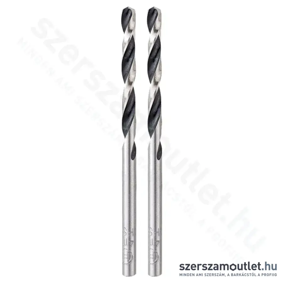 BOSCH HSS PointTeQ fémfúró ø 4,0x43x75mm (2db/csomag)