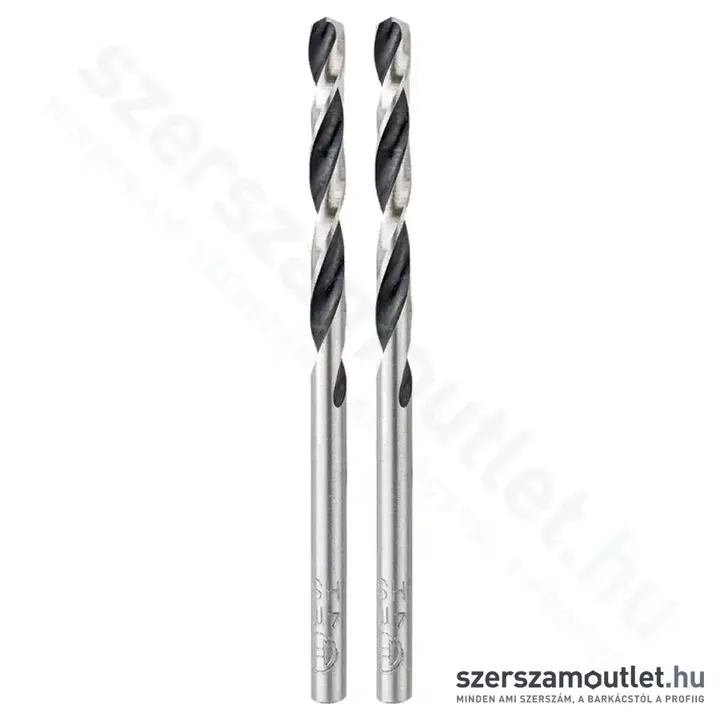 BOSCH HSS PointTeQ fémfúró ø 4,0x43x75mm (2db/csomag)