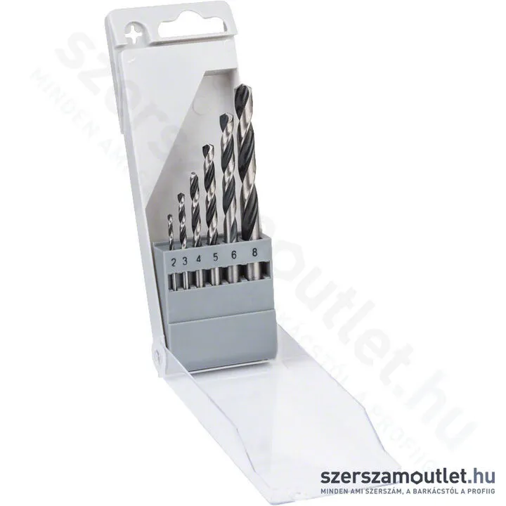 BOSCH HSS PointTeQ fémfúró készlet (6db, 2-8 mm)