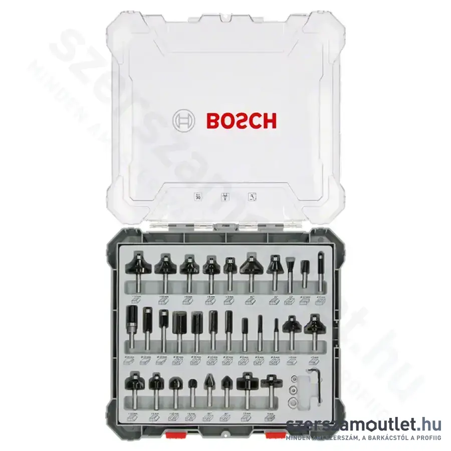BOSCH 30 részes vegyes marószár készlet 8mm-es szárral (2607017475)
