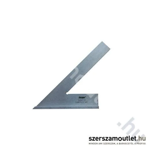 BERGER Talpas szögellenőrző 45 fokos 150x100mm